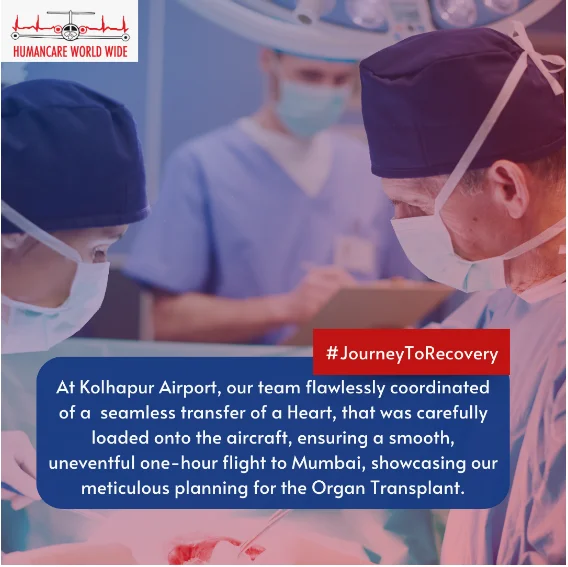 Air ambulance services from Kolhapur To Mumbai