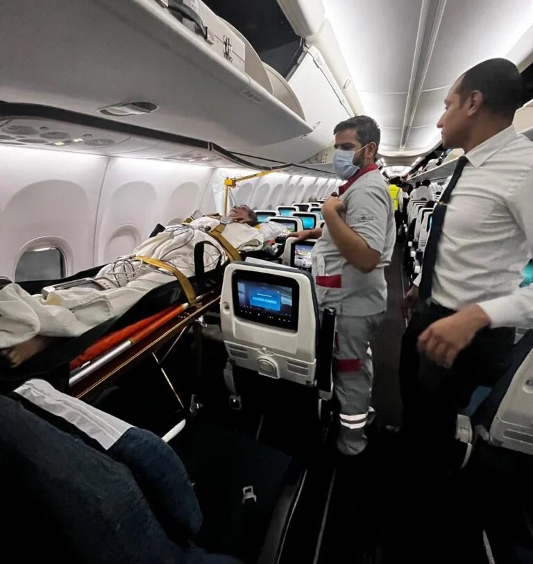 Commercial Airline Medical Repatriation