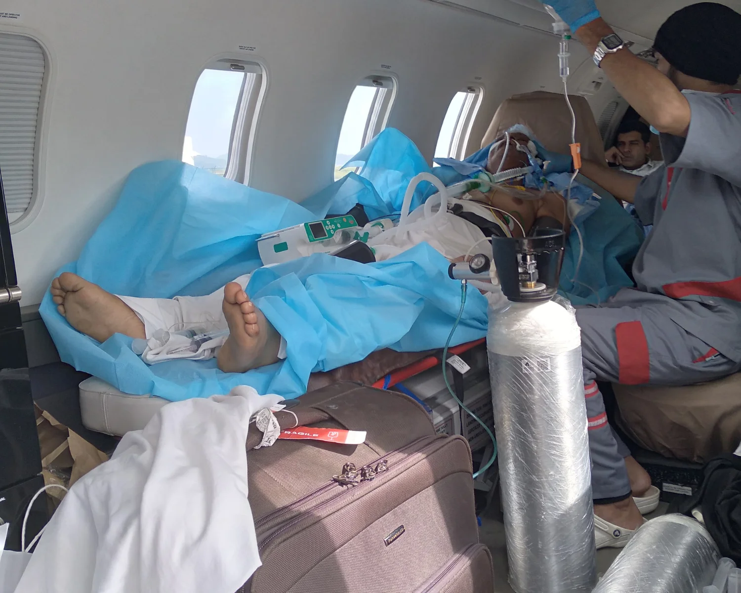 Air Ambulance Patient Transfer