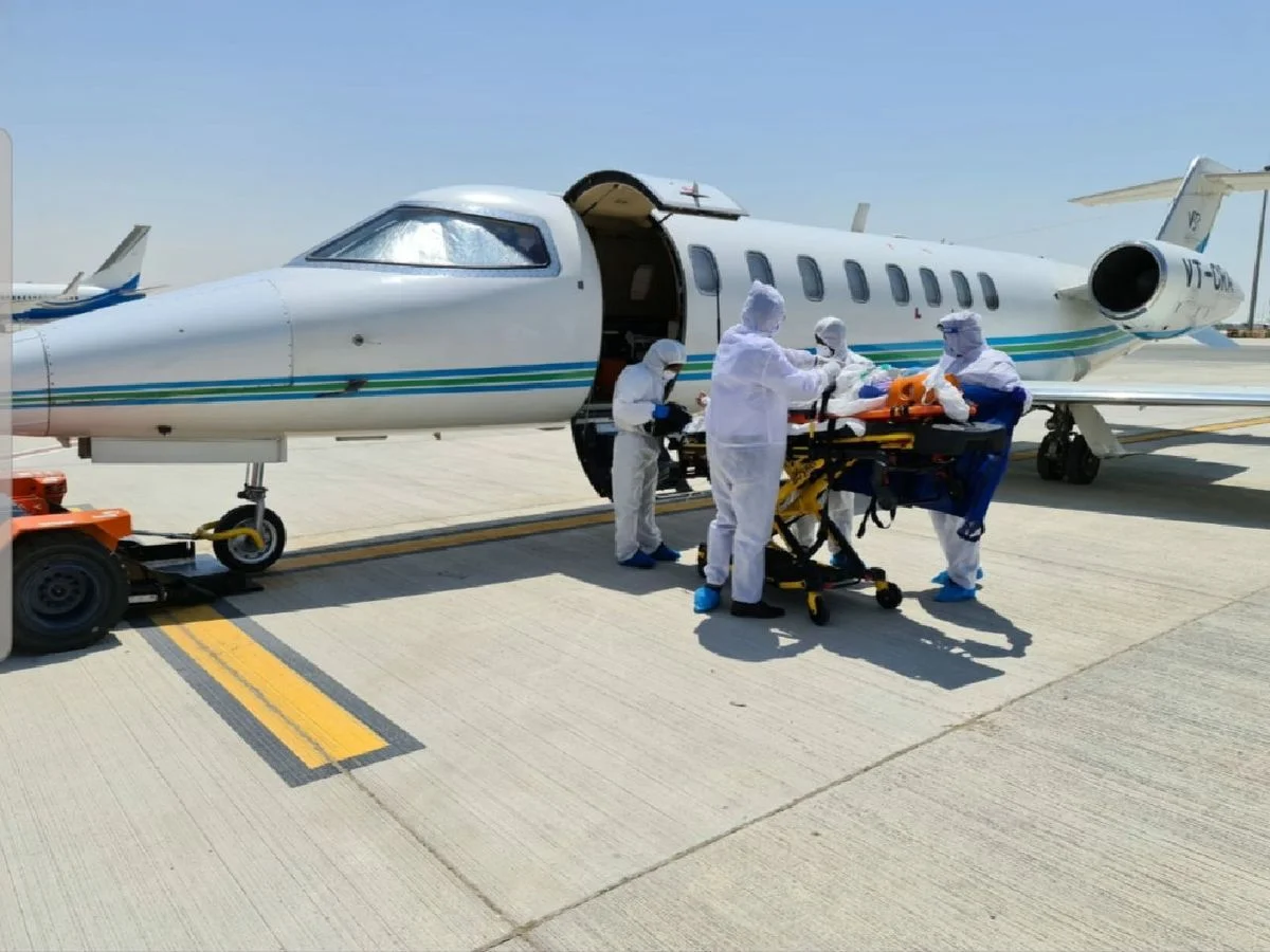 Air Ambulance Patient Transfer
