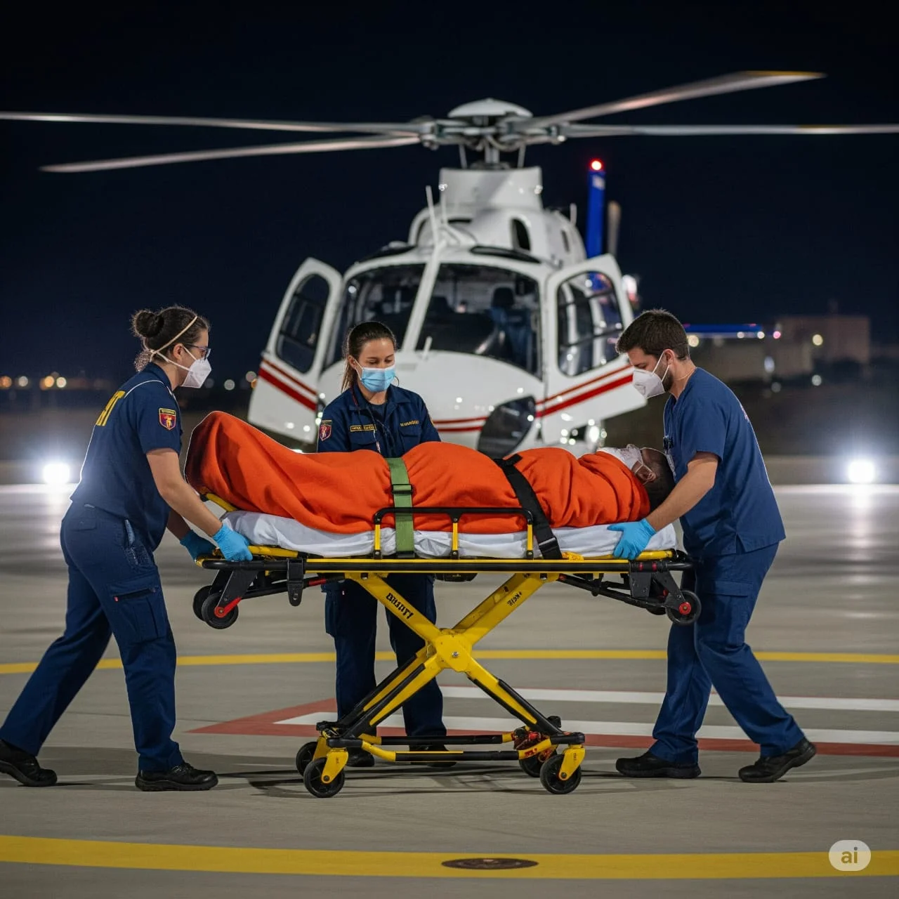 Air Ambulance Patient Transfer h-100 w-100