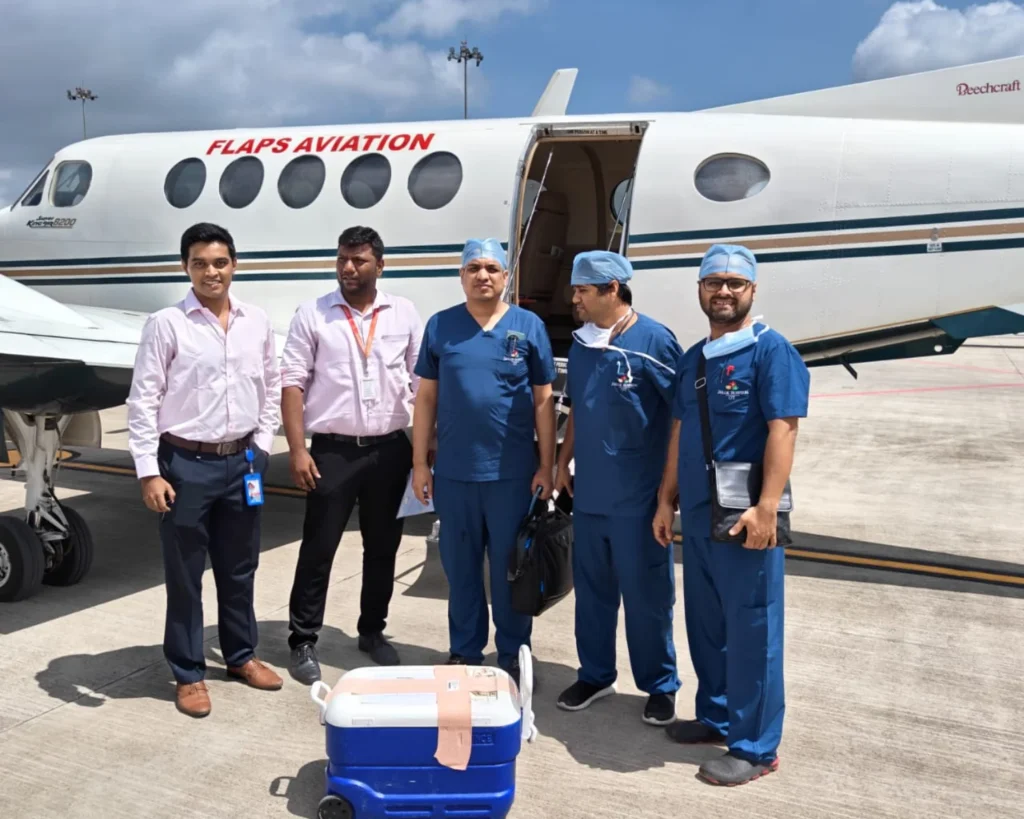 Air ambulance cost - Chennai