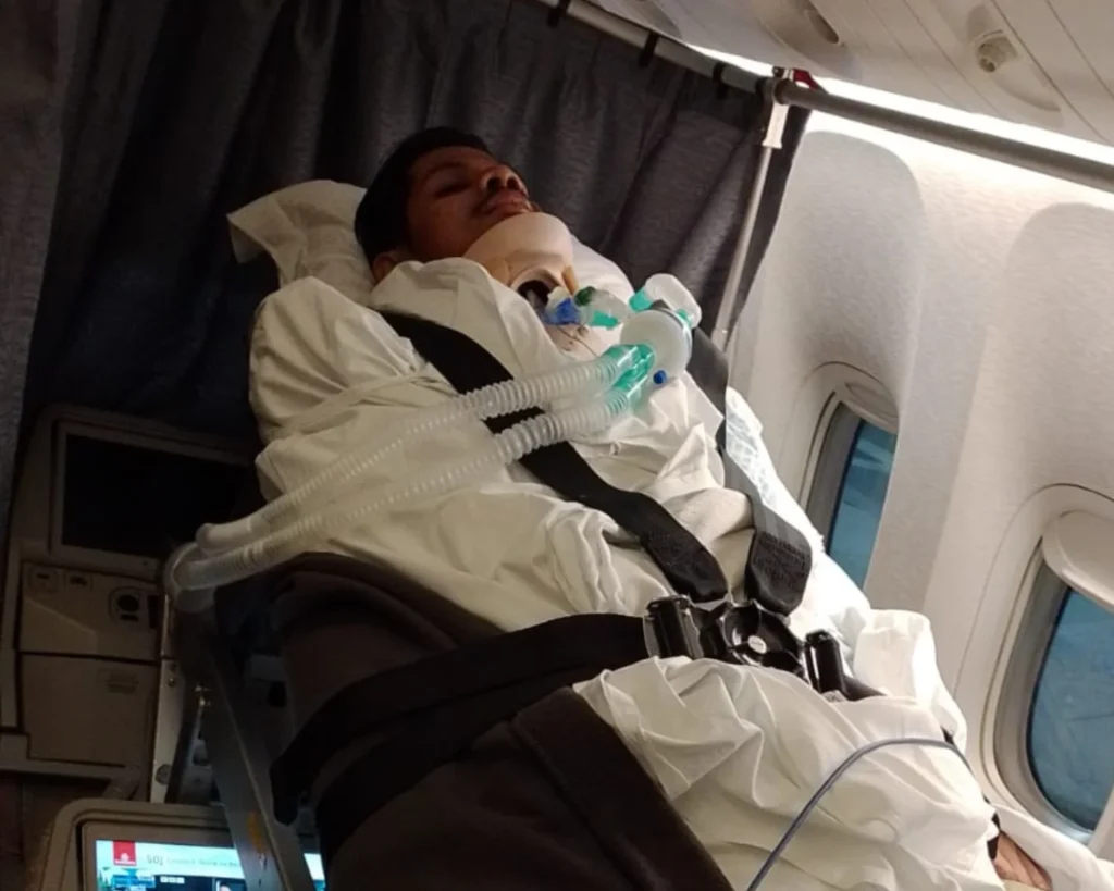 Air ambulance cost - ahmedabad