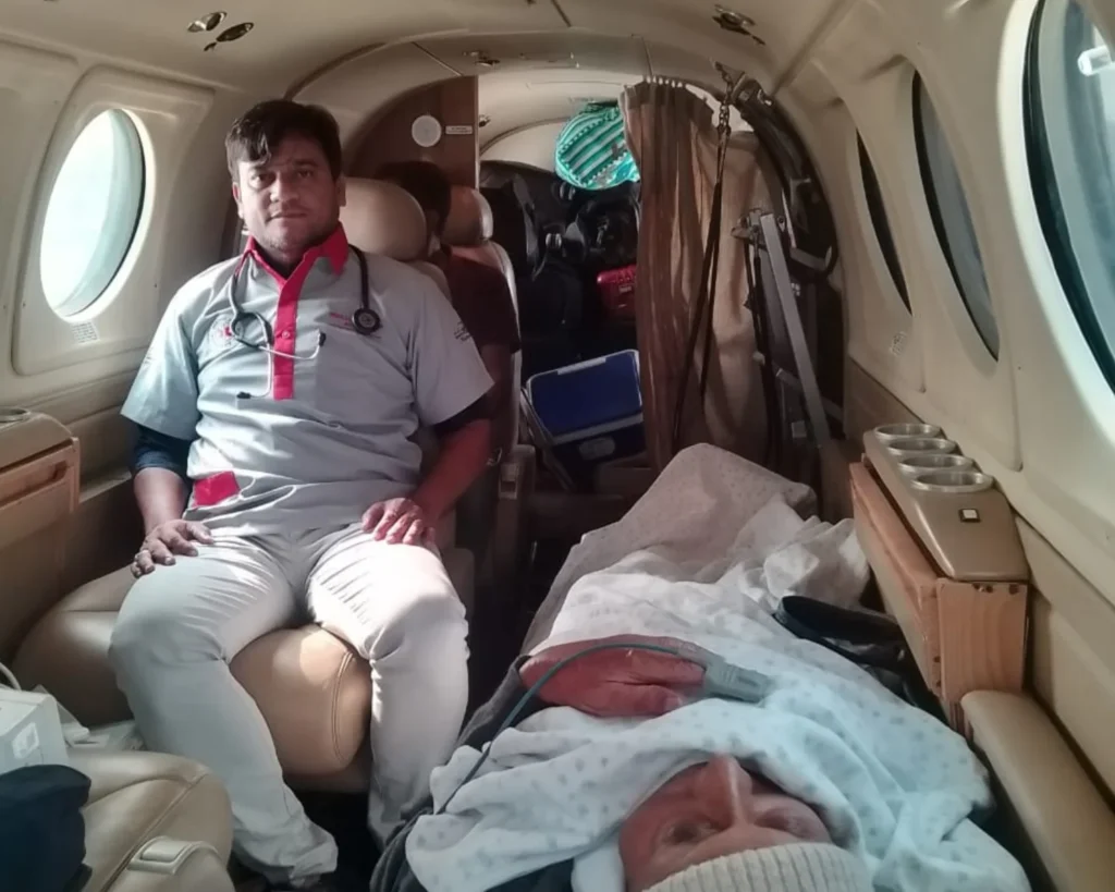 Air ambulance cost - Guwahati